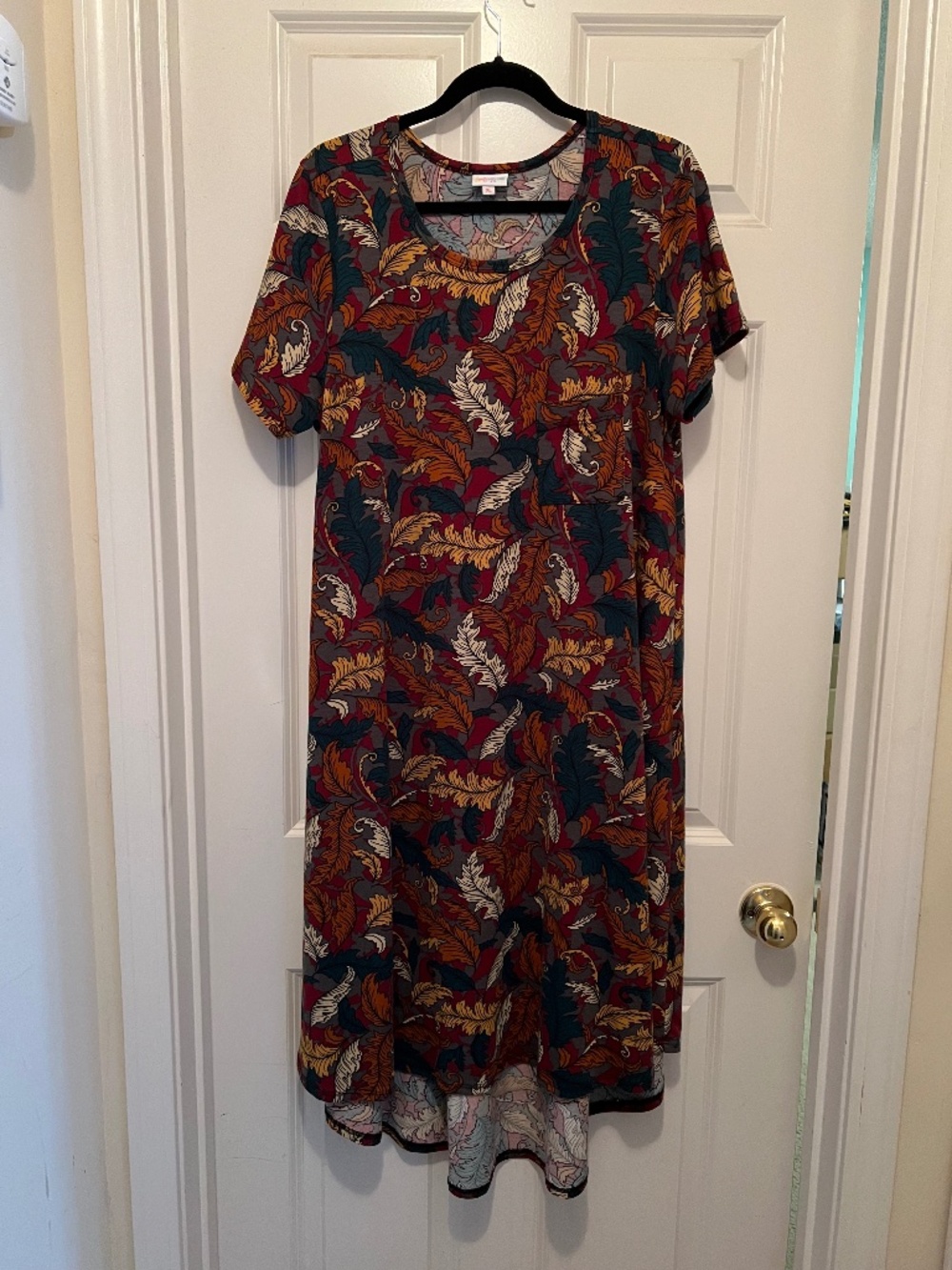 **REDUCED** LuLaRoe Carly XL Fall Leaves